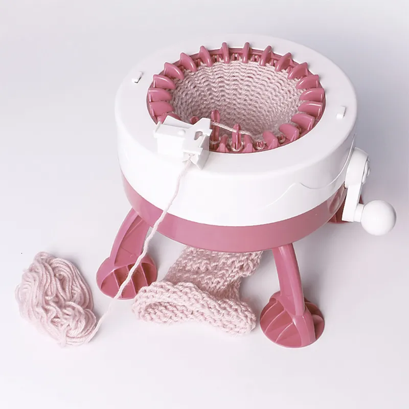 22 Needle Creative DIY Knitting Machine With Magic Loop Weaving For Pink  Wool Scarf, Sweaters, Hats, And Socks Educational Toy For Adults And Kids  230625 From Fan09, $14.13